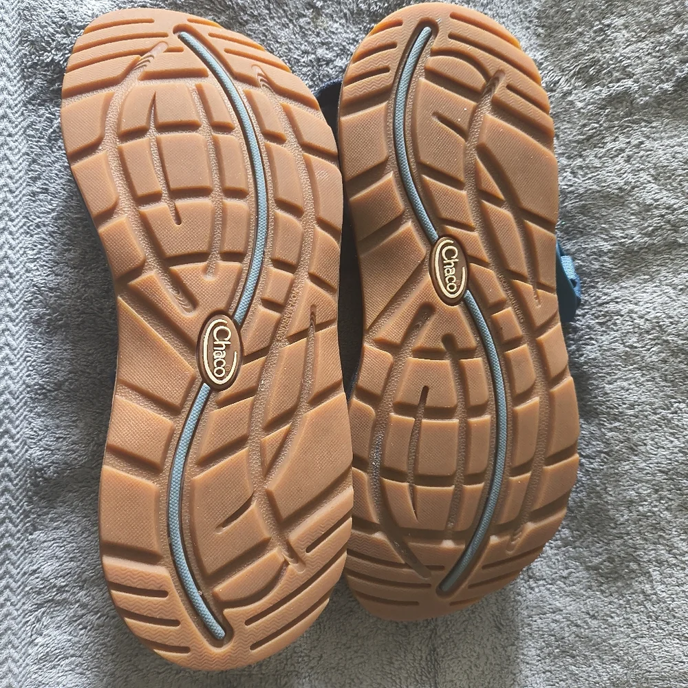 Chaco Womens Sandals Blue White Size 9 Activewear - Picture 9 of 12